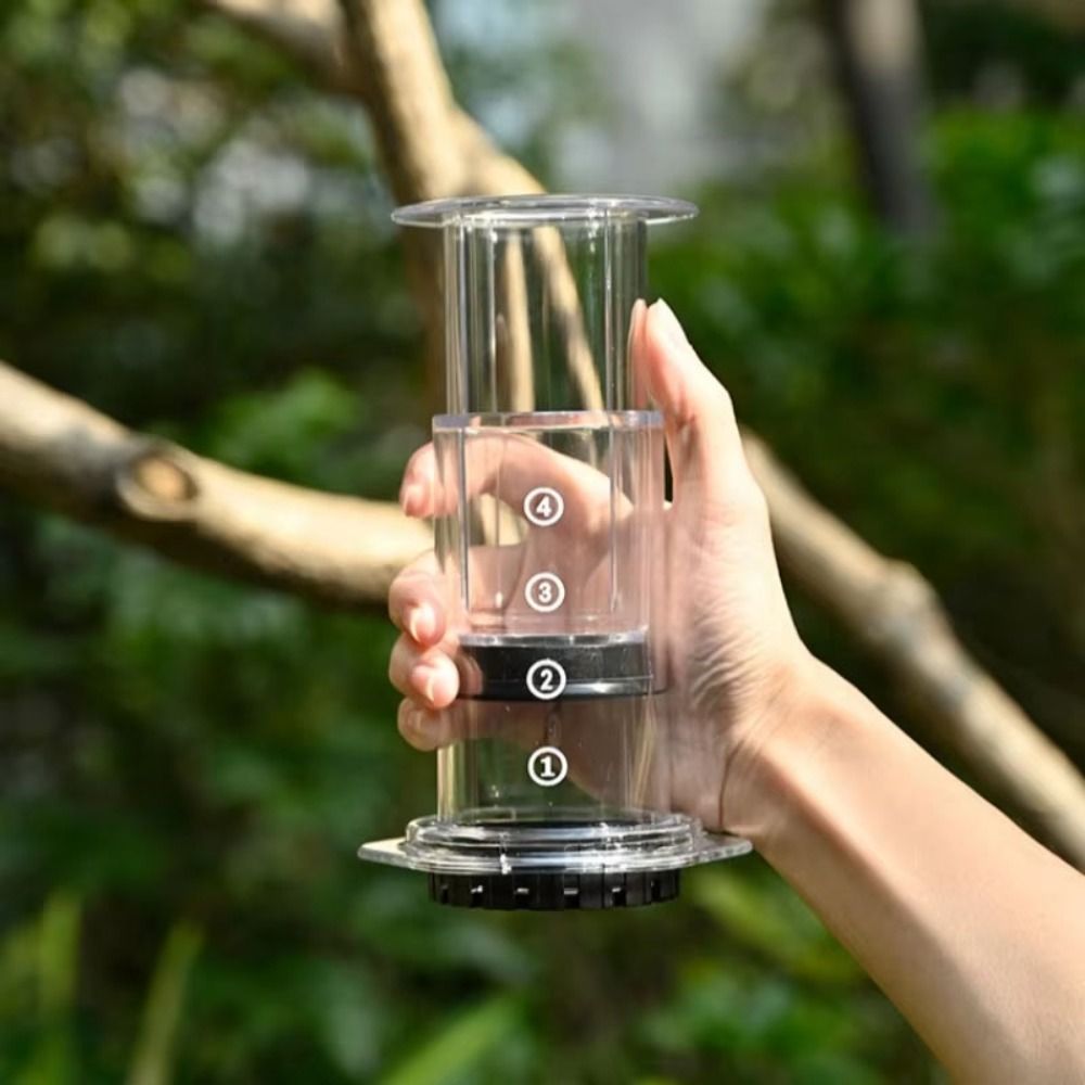 กาต้มกาแฟแบบพกพาสไตล์ฝรั่งเศส  - Coffee Equipment For Camping บทวิจารณ์และราคา