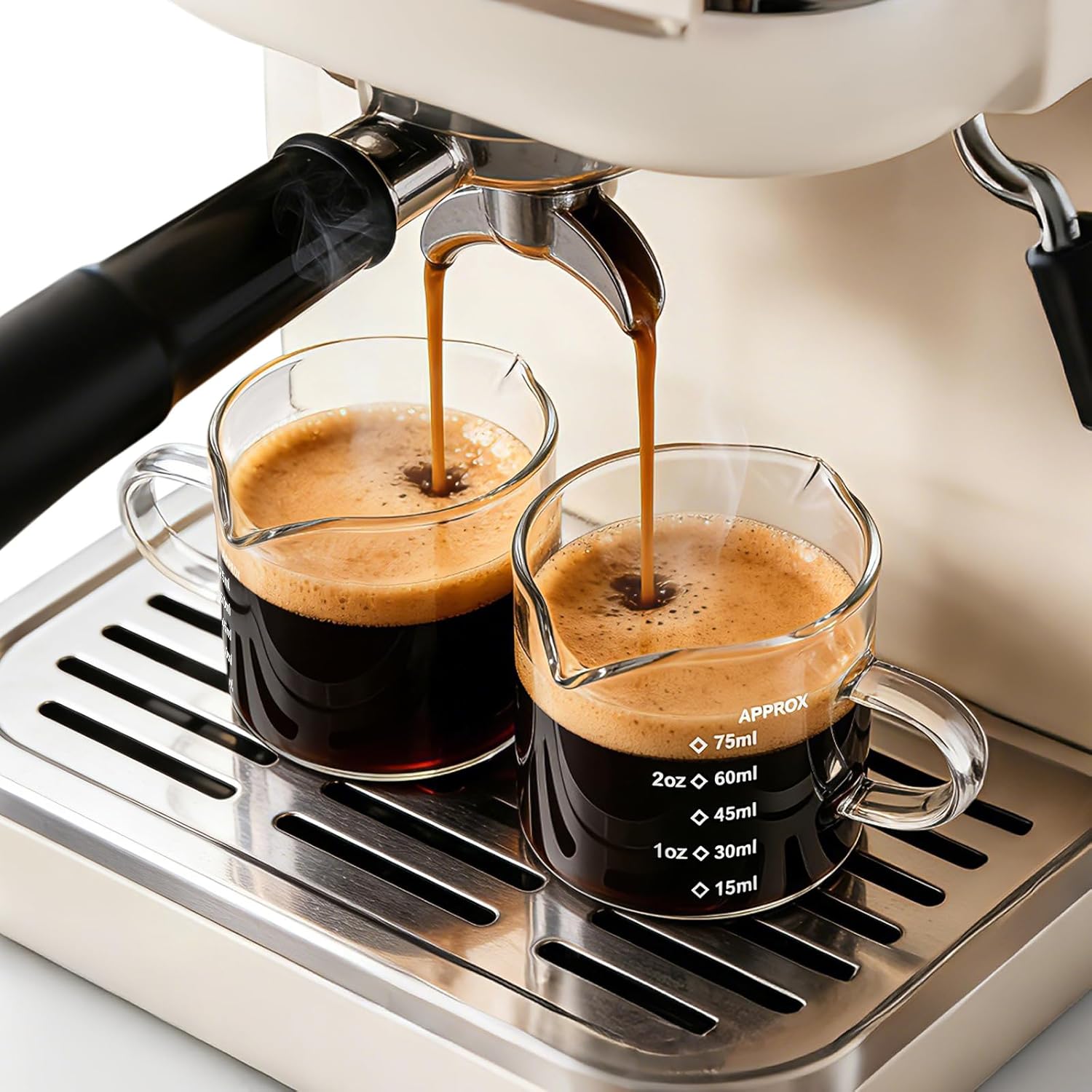 1/2 ชิ้น แก้วเอสเพรสโซ 2.5 ออน - Espresso Shot Glass บทวิจารณ์และราคา