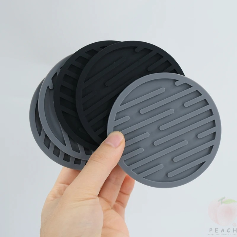 10 ซม.ซิลิโคน Coasters รอบยางท - Espresso Shot Glass บทวิจารณ์และราคา